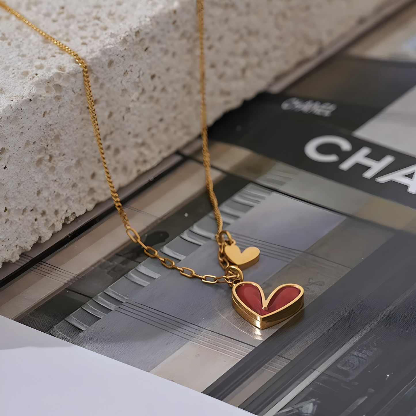 Collana Agata Heart