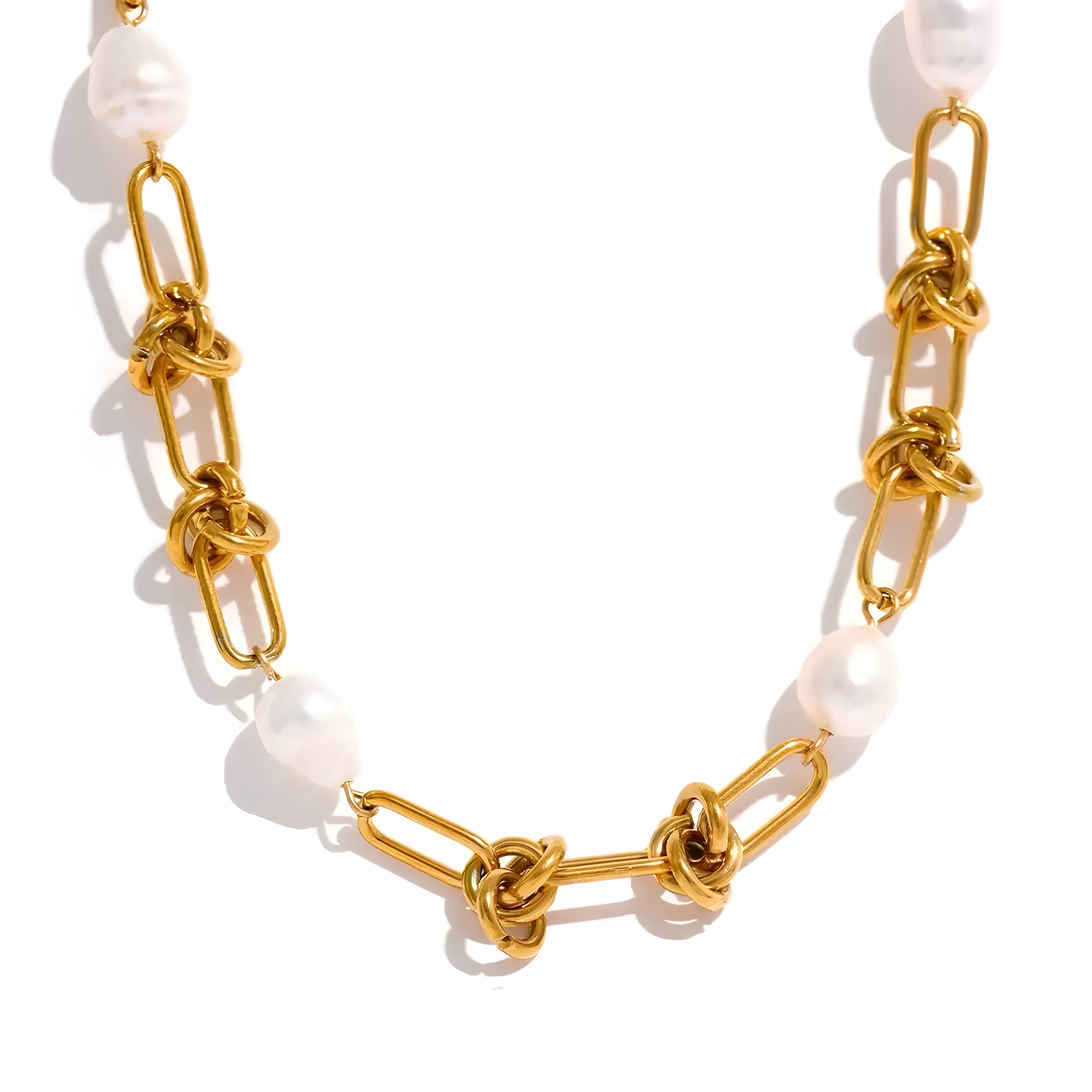 Collana O-Perla Nodo