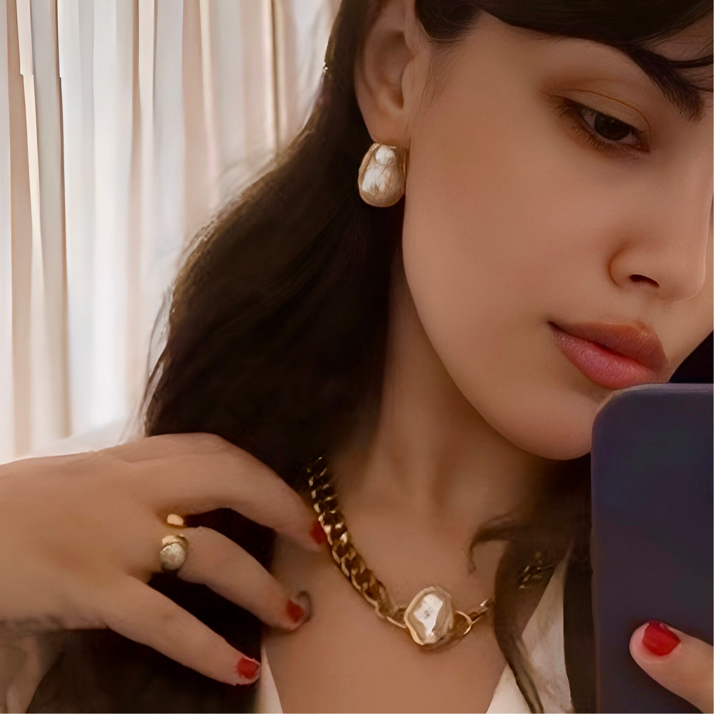 Anello Domitilla Mandorla