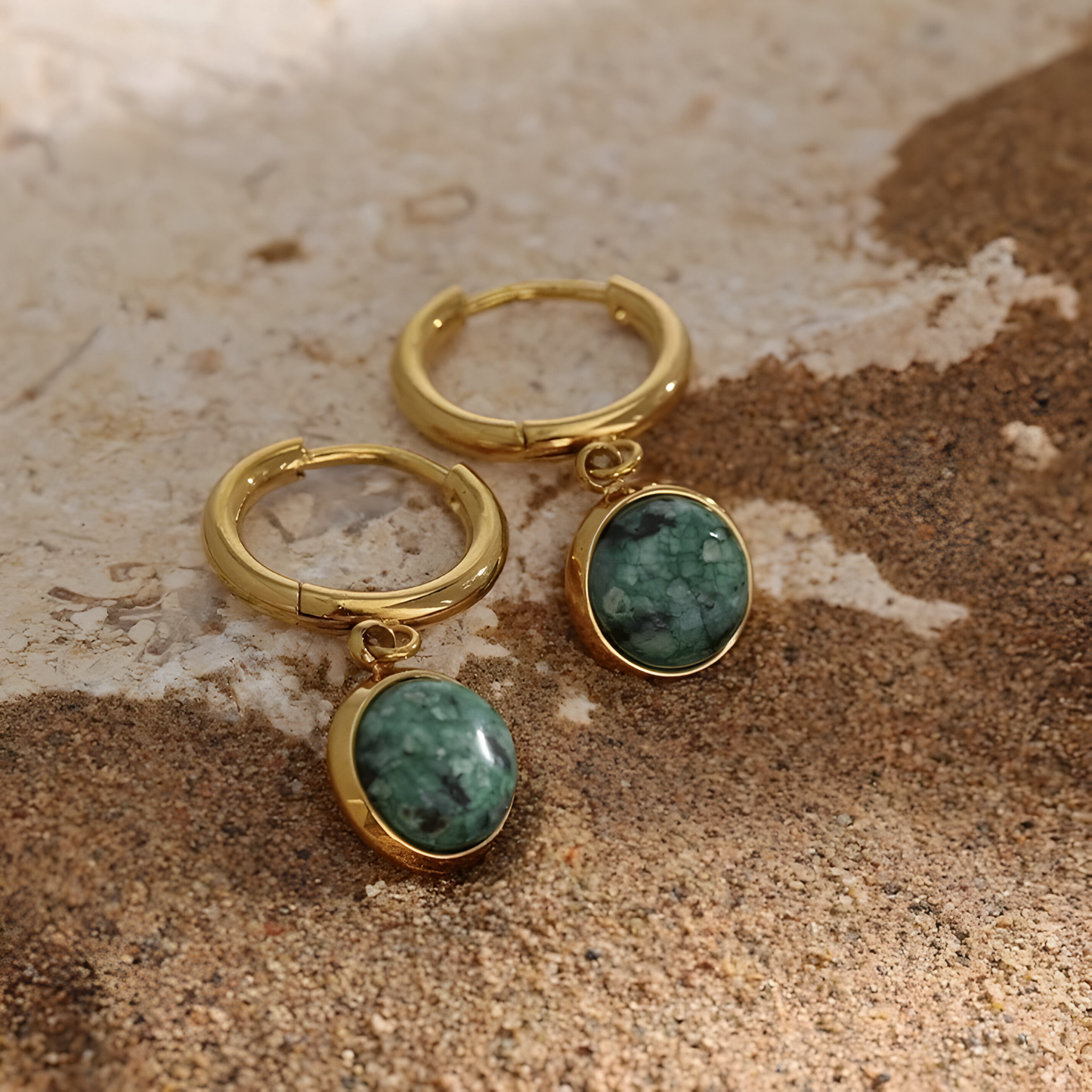 Orecchìni O-Turquoise