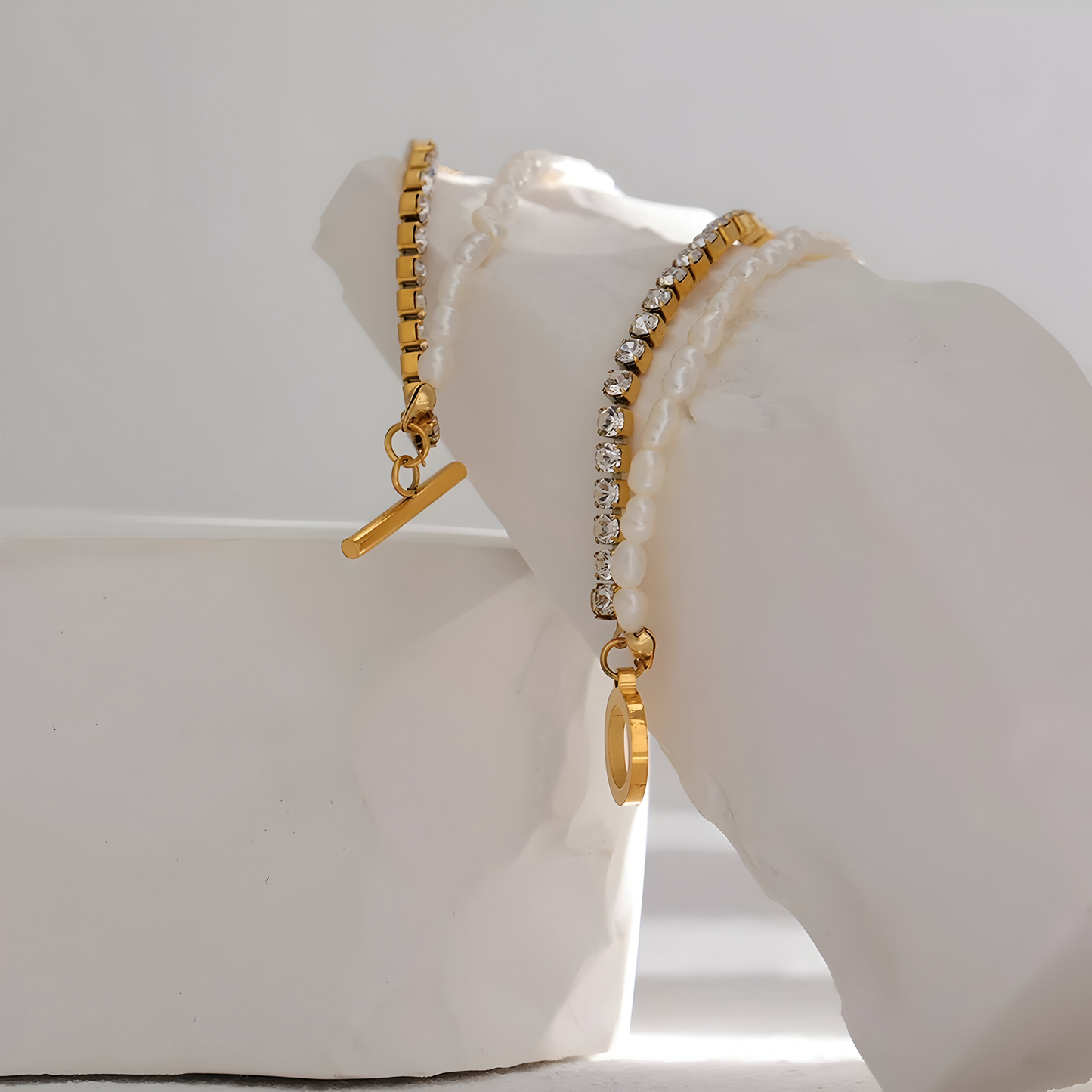 Bracciale O-Perla Tennis