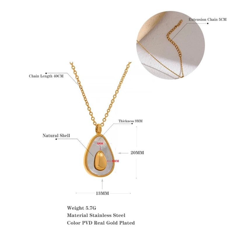 Collana Avocado