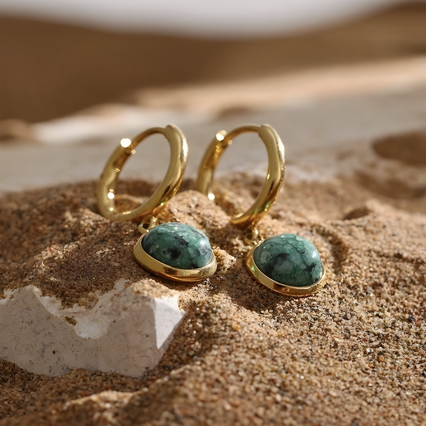 Orecchìni O-Turquoise