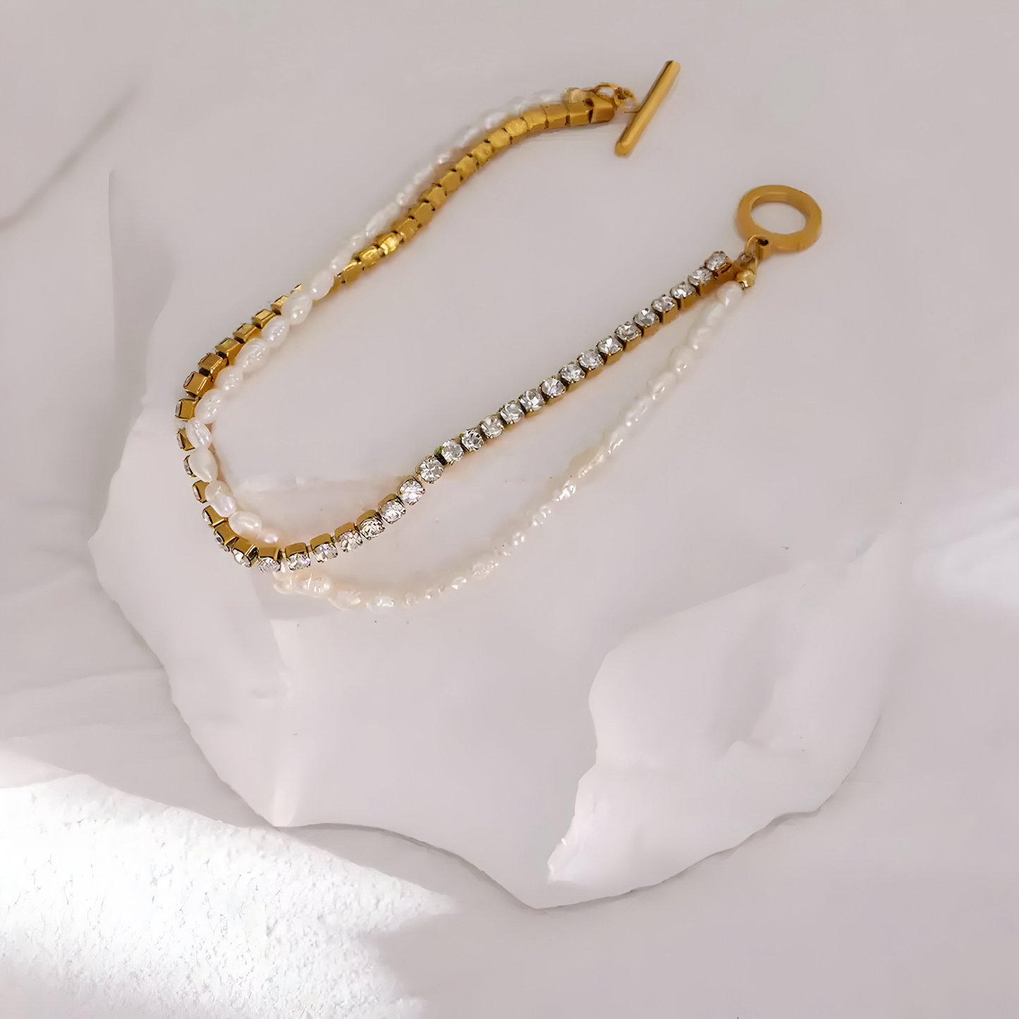 Bracciale O-Perla Tennis
