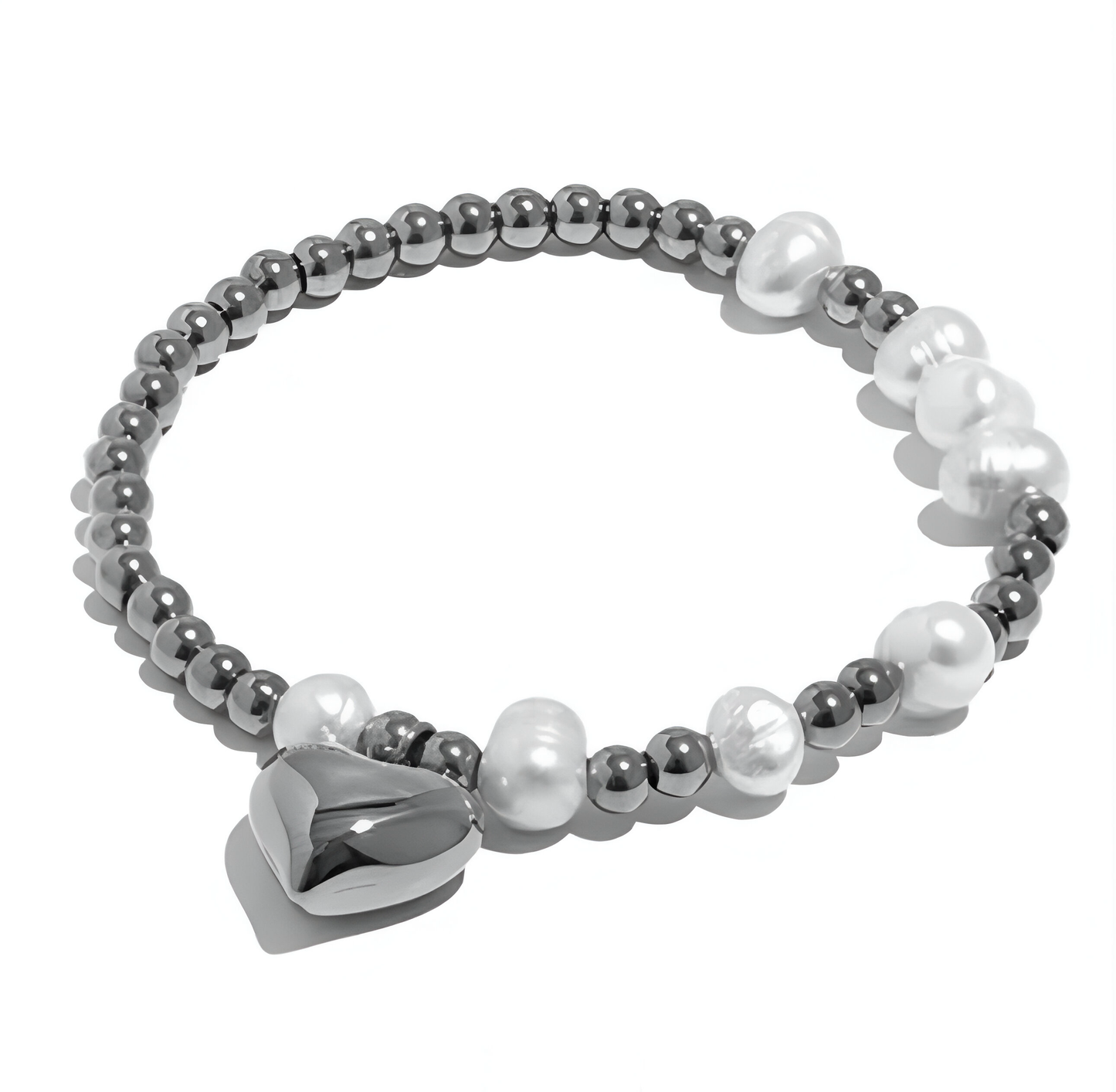 Bracciale Heart Bubble Pearl