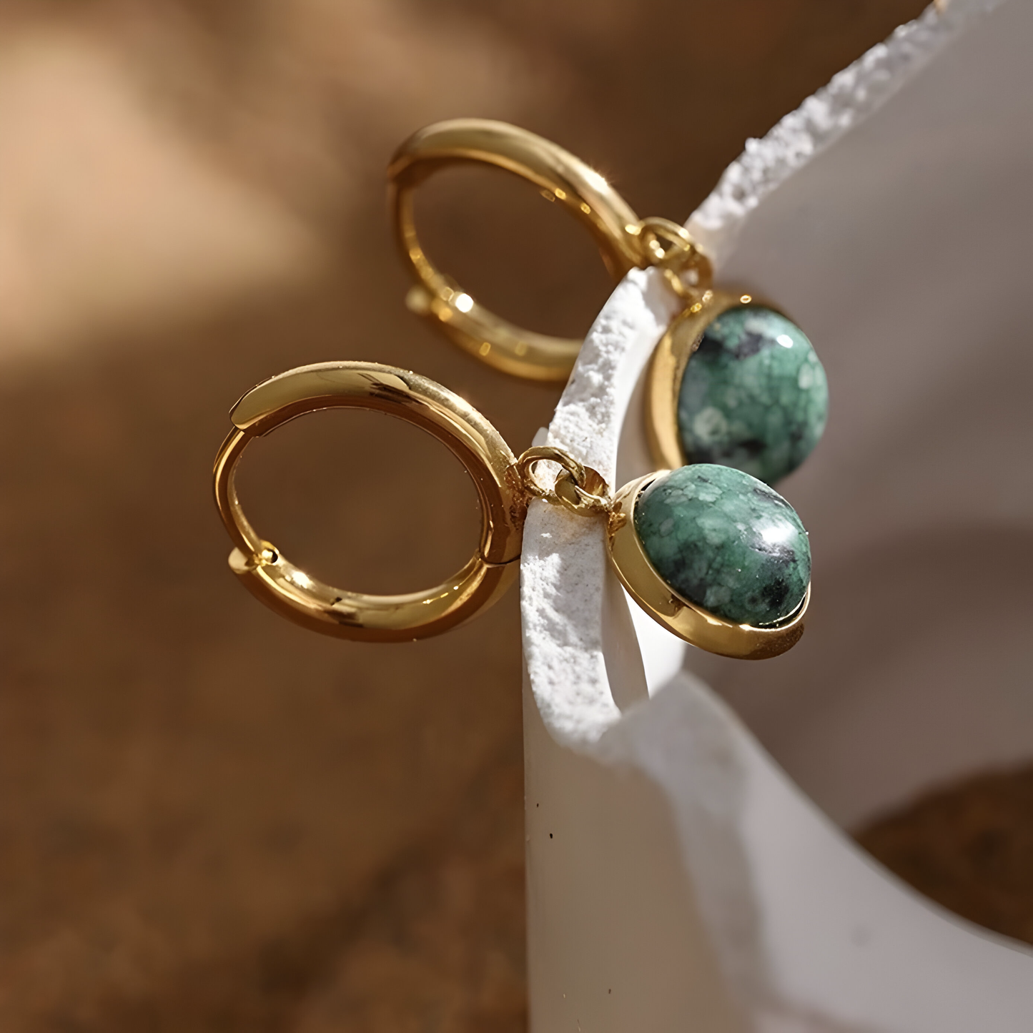 Orecchìni O-Turquoise
