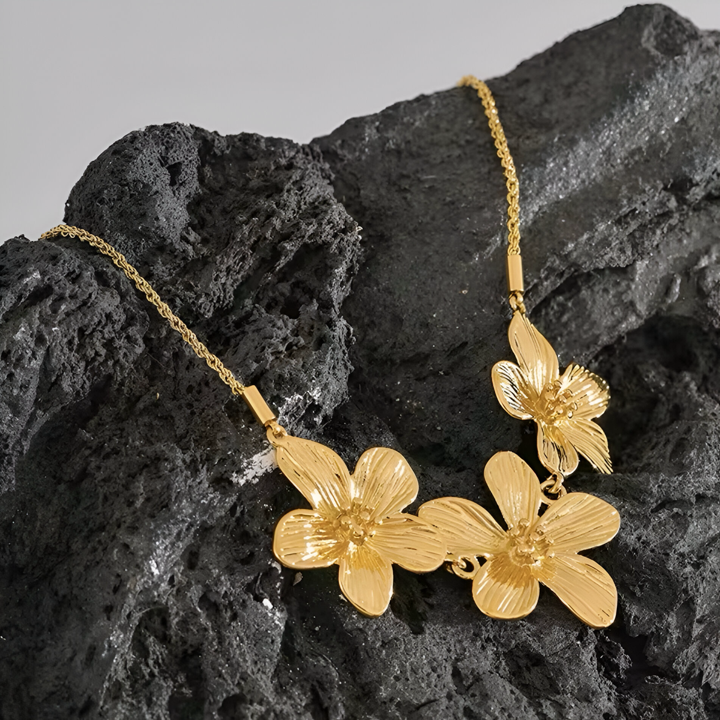 Collana Fiore Di Lino
