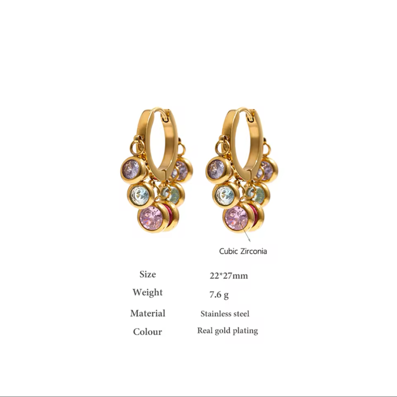 Orecchini Ariel Grape