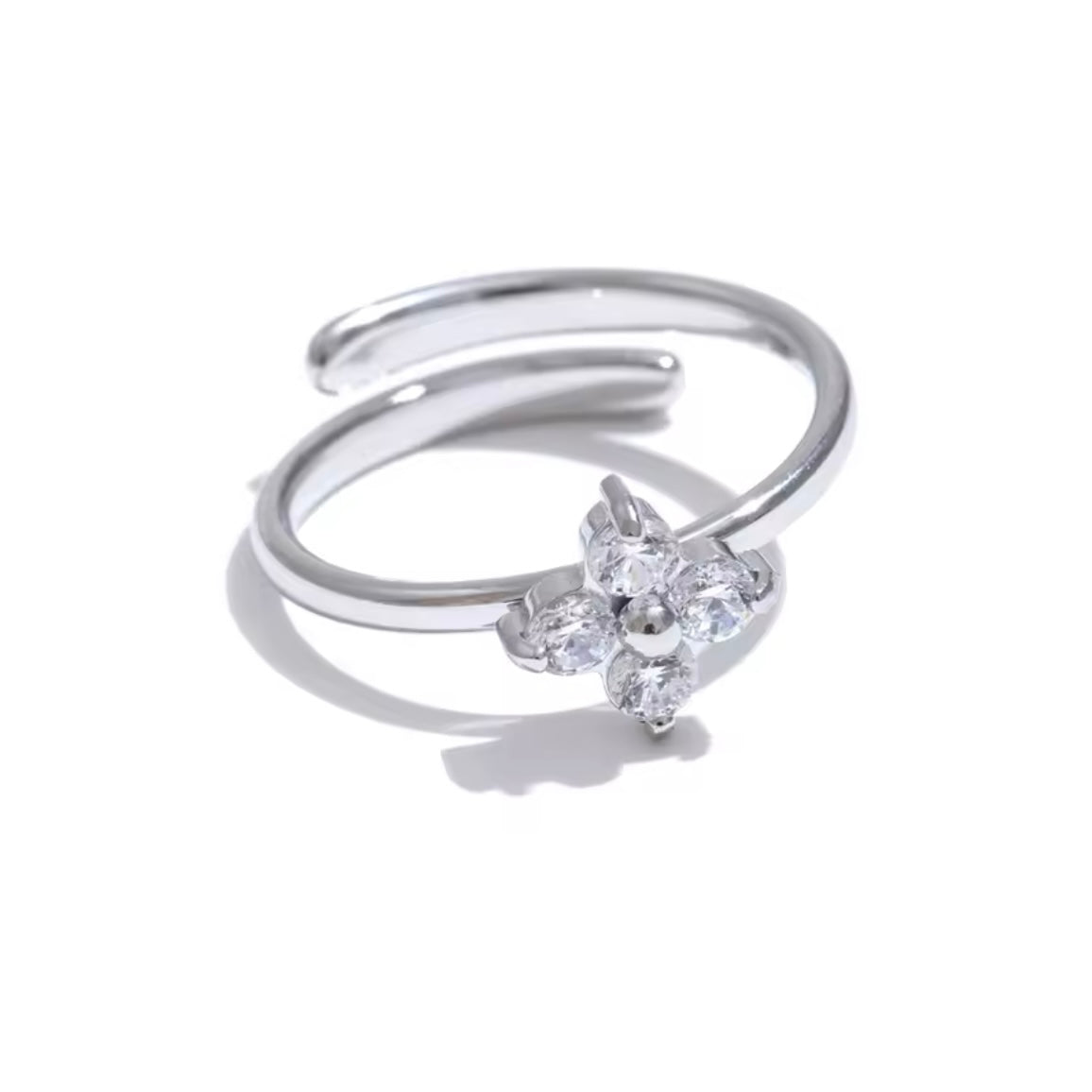 Anello Punto Luce Flower