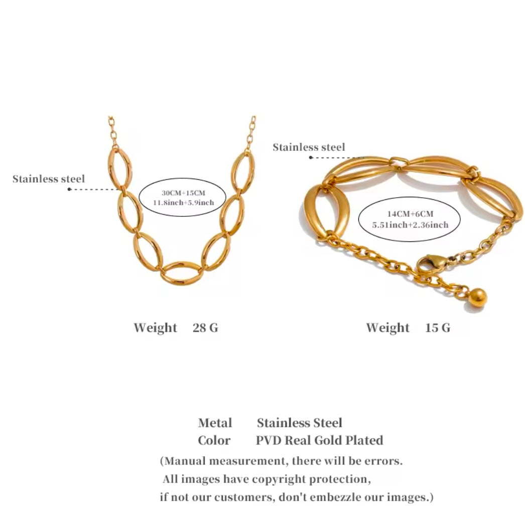 Collana Oval Chain