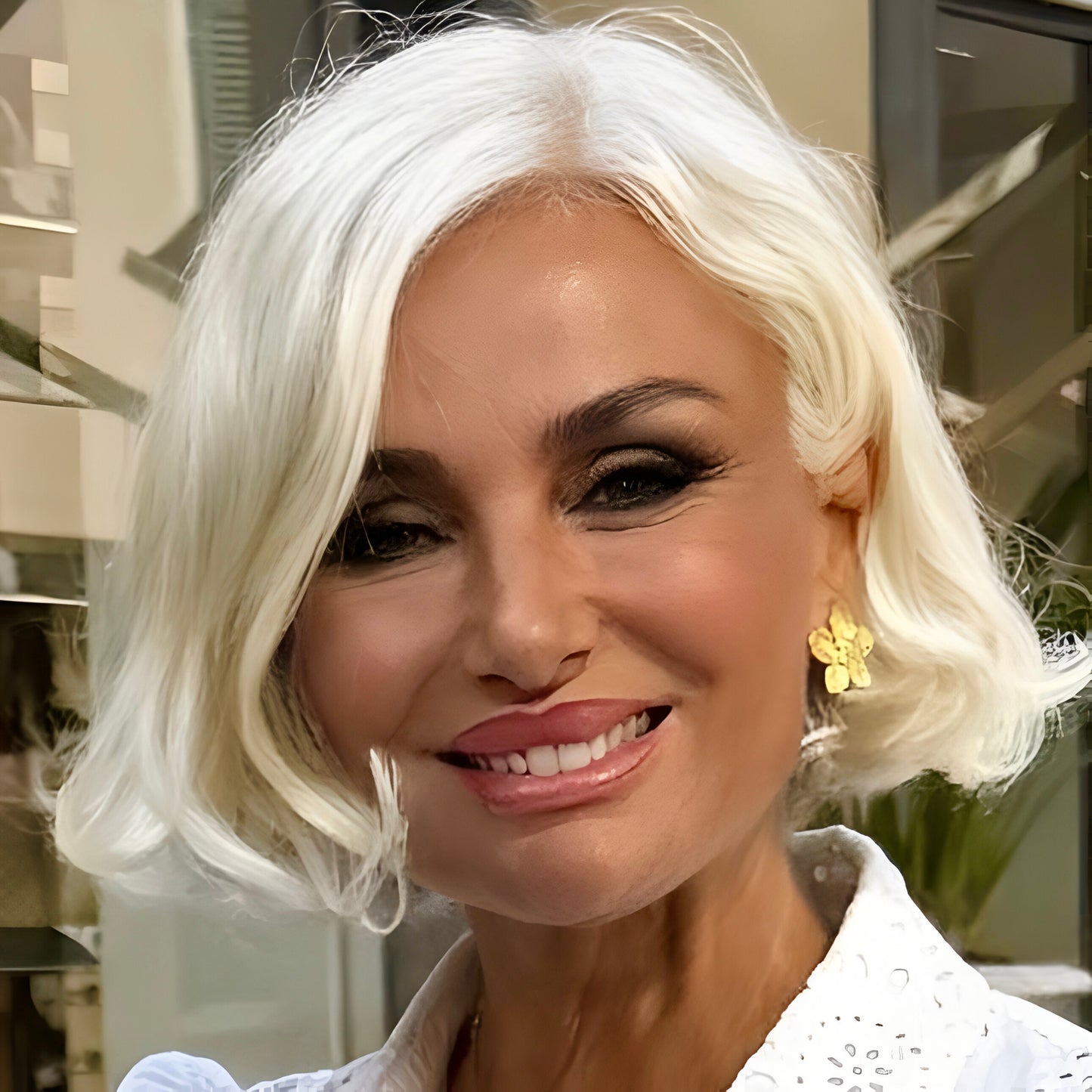 Orecchini Fiore di Lino