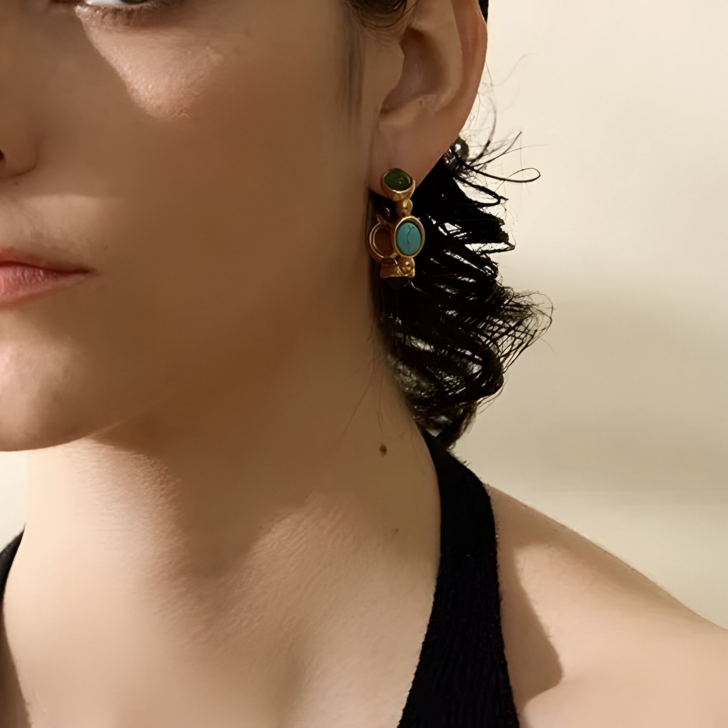 Orecchini quattro pietre