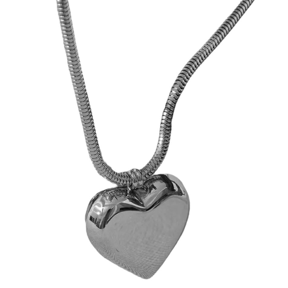 Collana Snake Heart Bold