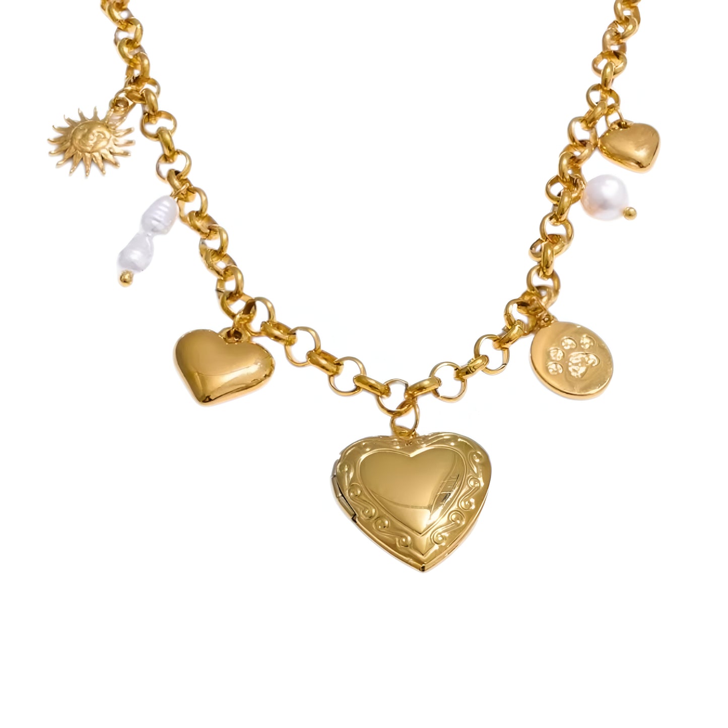 Collana Inside Heart Pearl