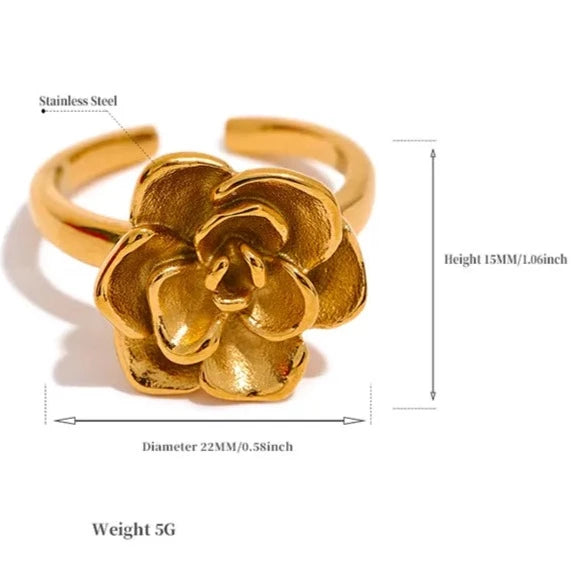 Anello Fiore di Rosa