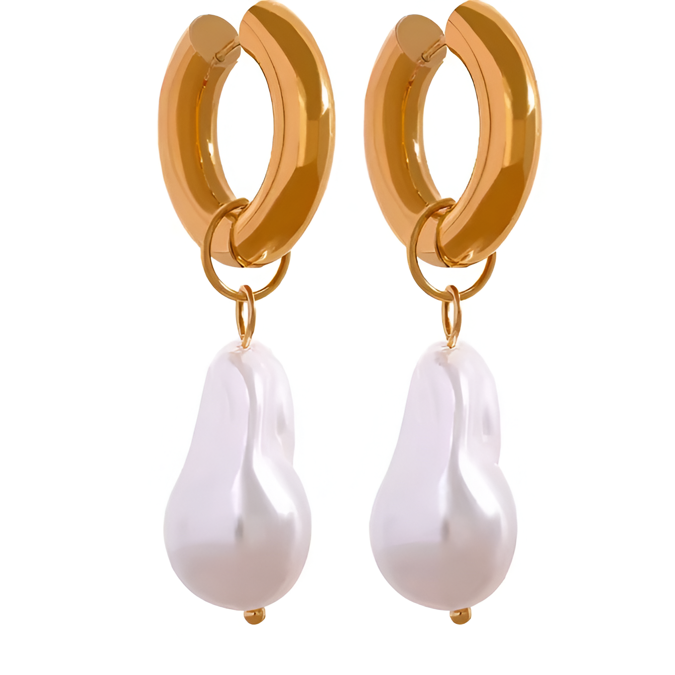 Orecchini O-Perla Baroque
