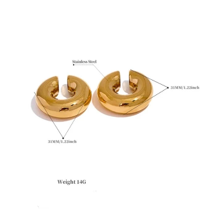 Orecchini Ear Cuff C-Bold