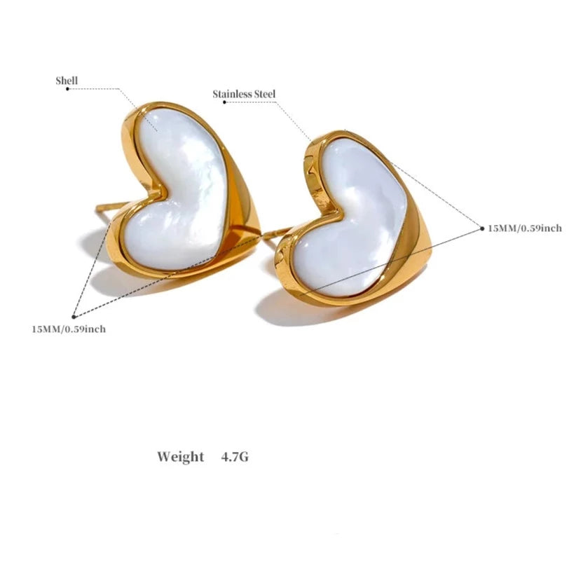 Orecchini Agata Heart
