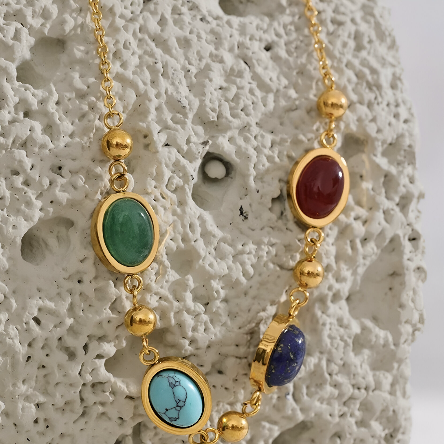 Collana Quattro pietre