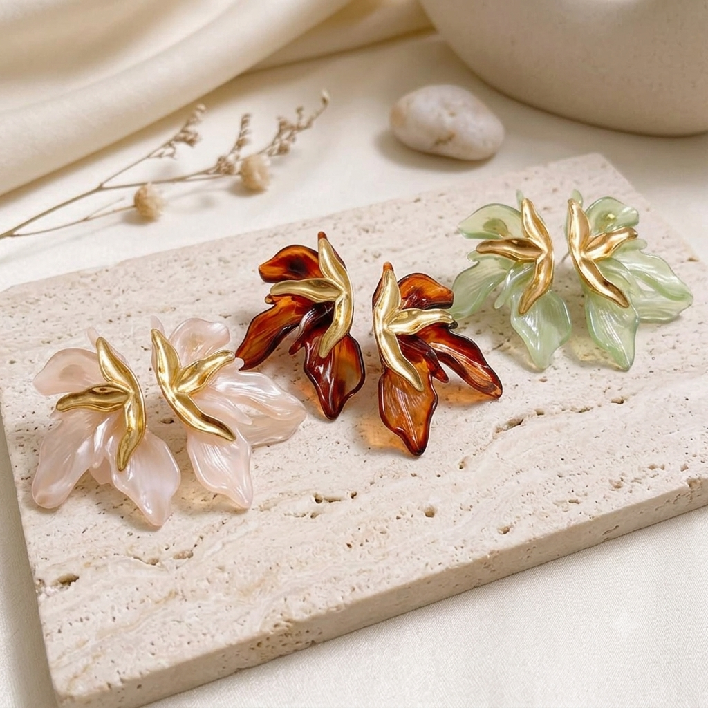 Orecchini Flower Wings