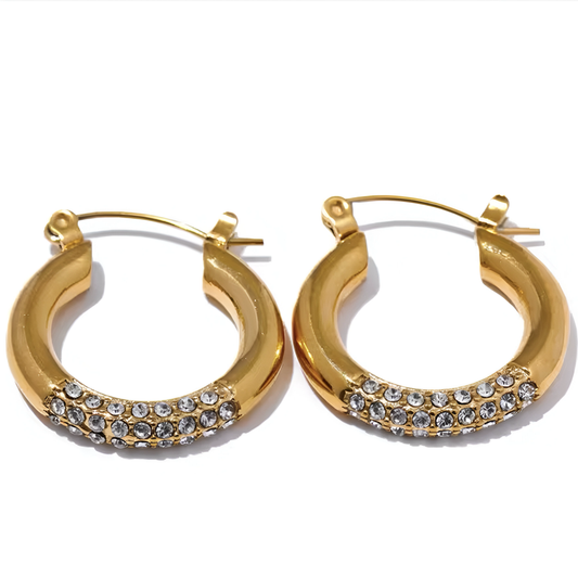 Orecchini Loop Bottom Shine