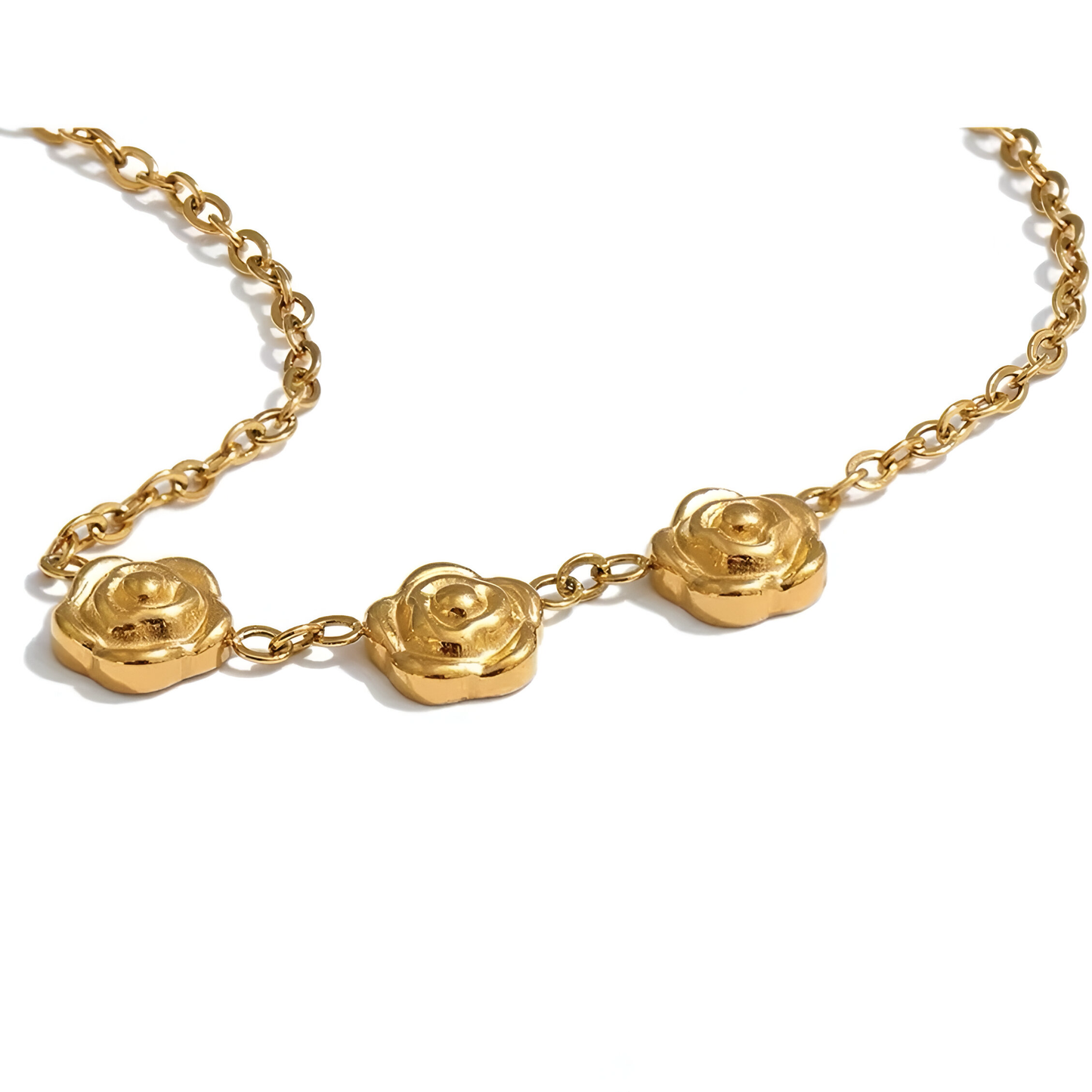 Collana Fiore Di Rosa