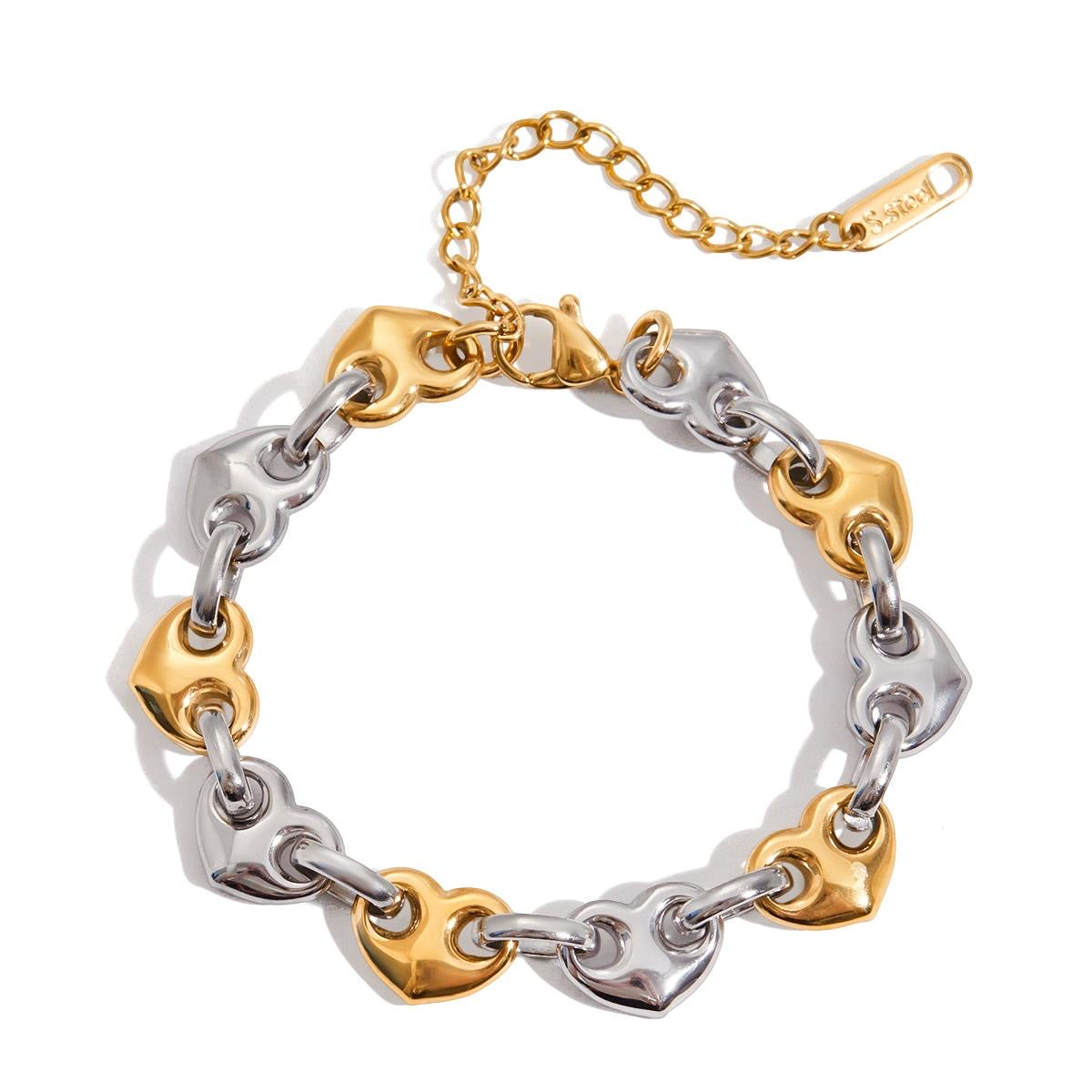 Bracciale Heart Chain