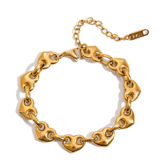 Bracciale Heart Chain