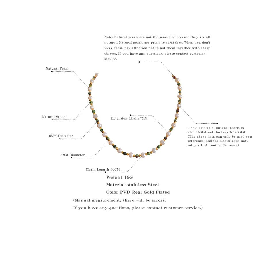 Collana Sea Green