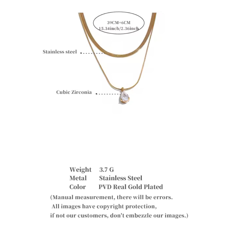 Collana Punto Luce Goccia