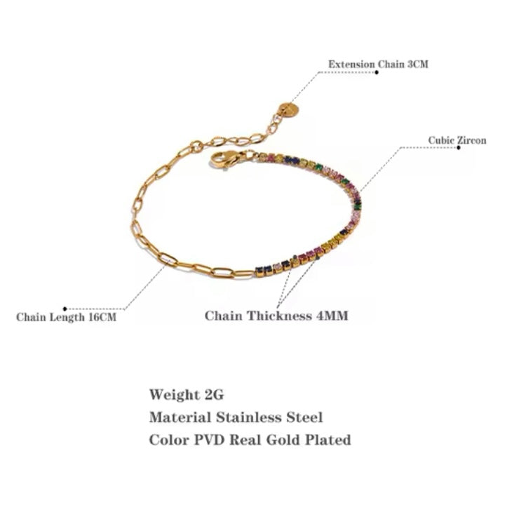 Bracciale Tennis Chain