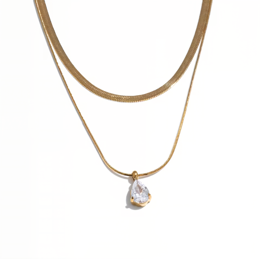 Collana Punto Luce Goccia