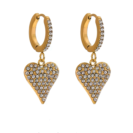 Orecchini O-Swet Heart Shine