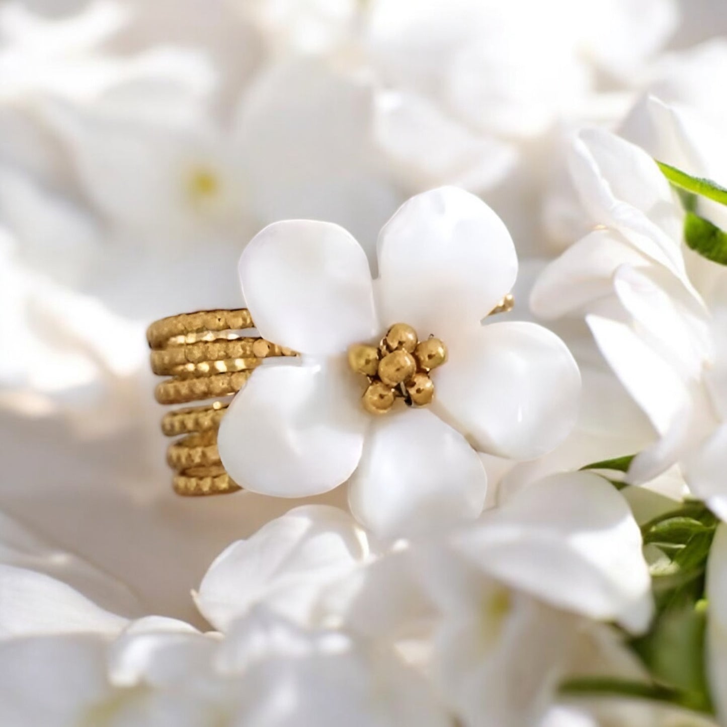 Anello Fiore di Gelsomino