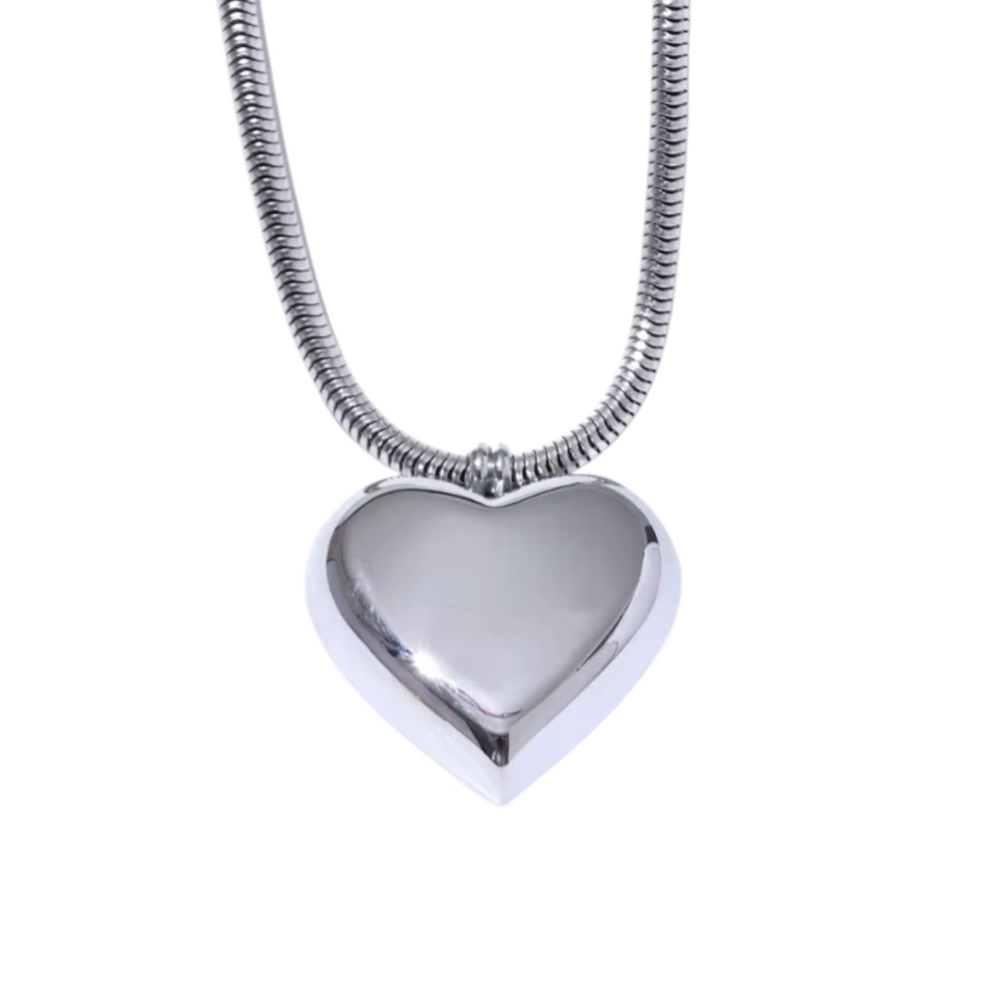 Collana Snake Heart Bold