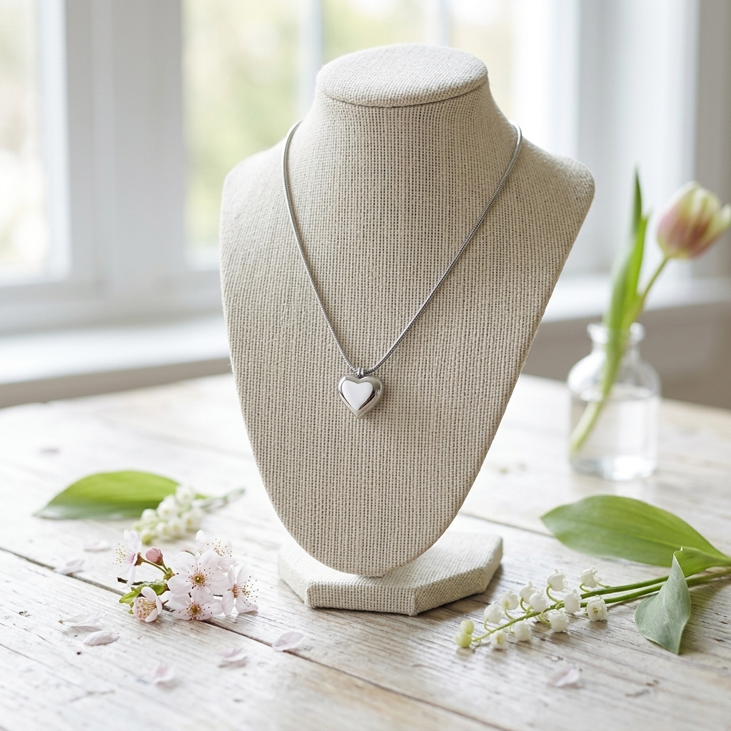 Collana Snake Heart Bold
