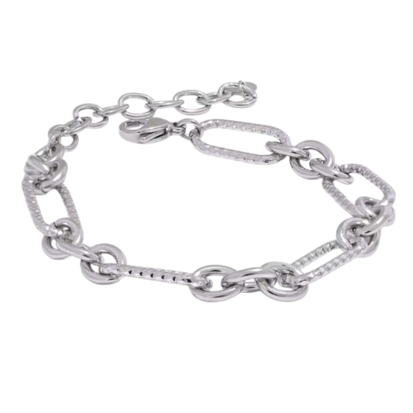 Bracciale Chain Hammered