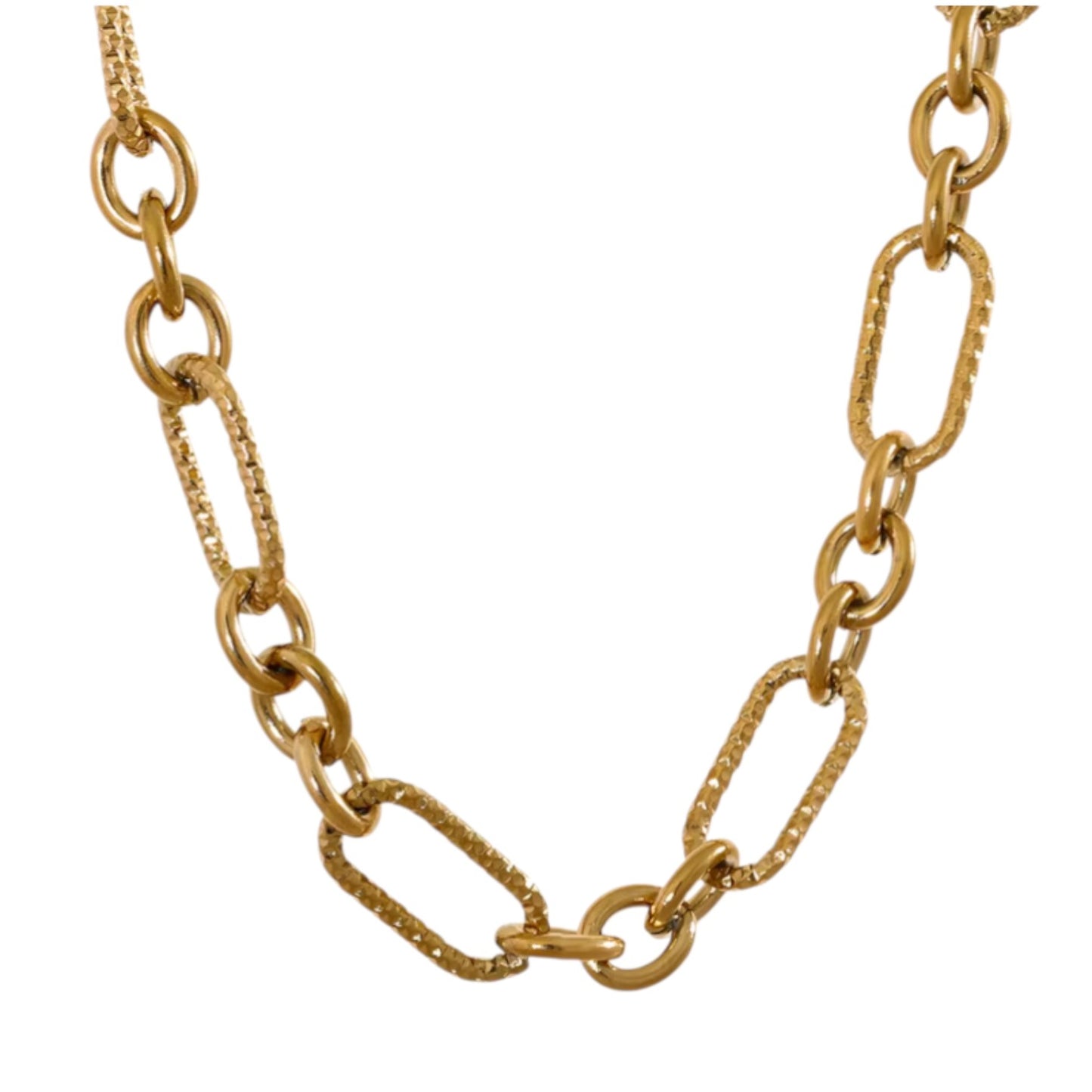 Collana Chain Hammered