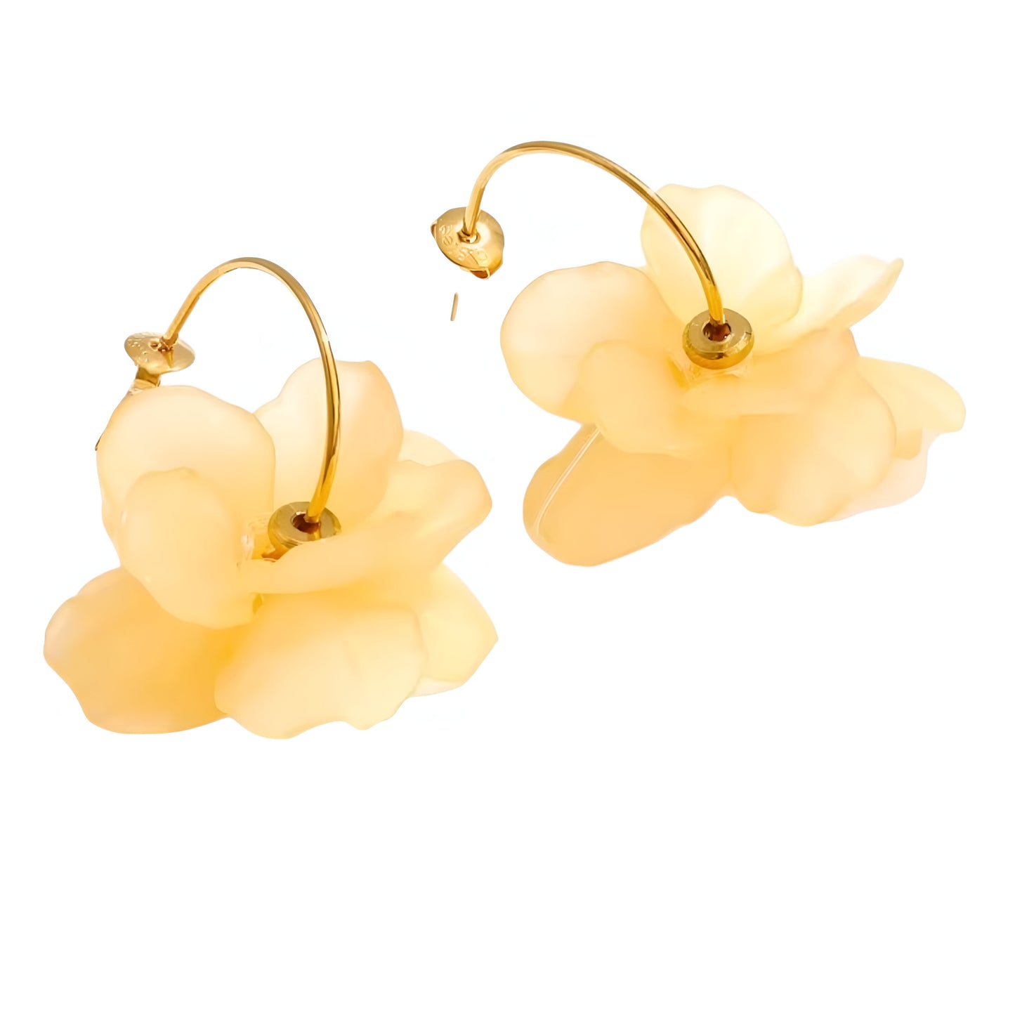 Orecchini Fiore di Keshi