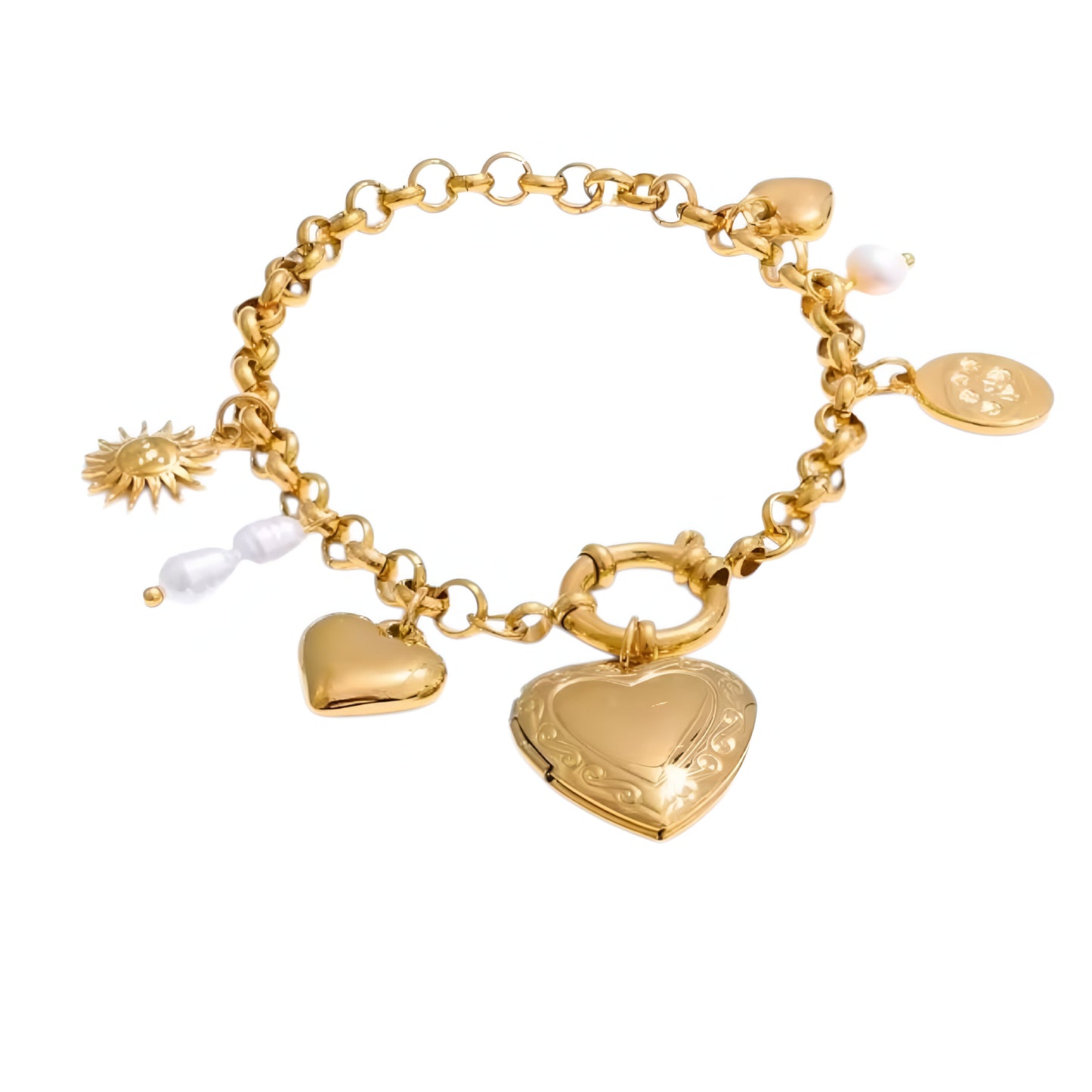 Bracciale Inside Heart Pearl