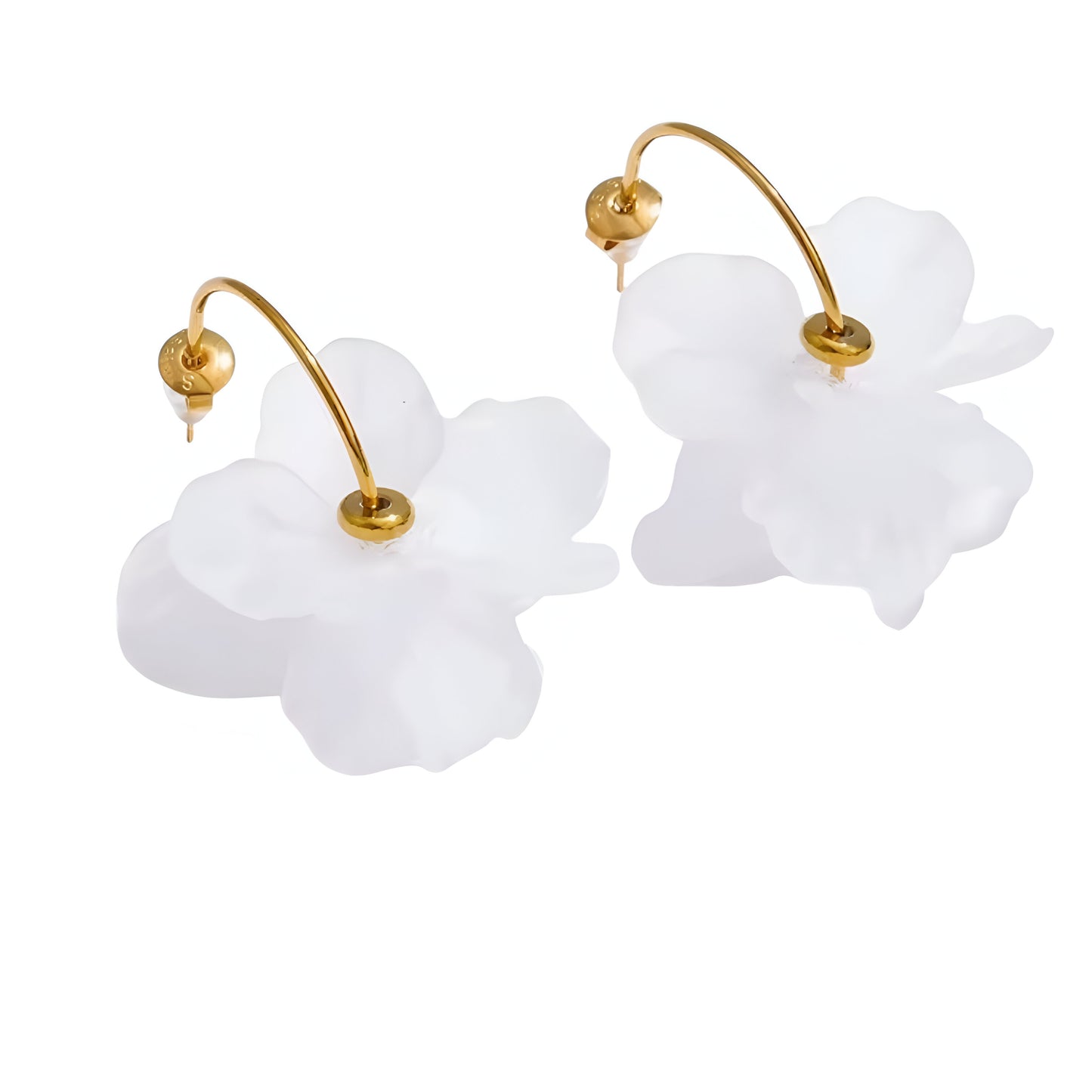 Orecchini Fiore di Keshi