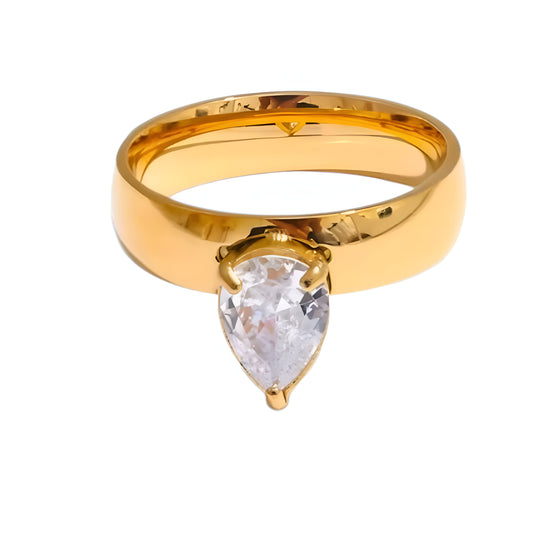 Anello Domiziana Solitaire Bold