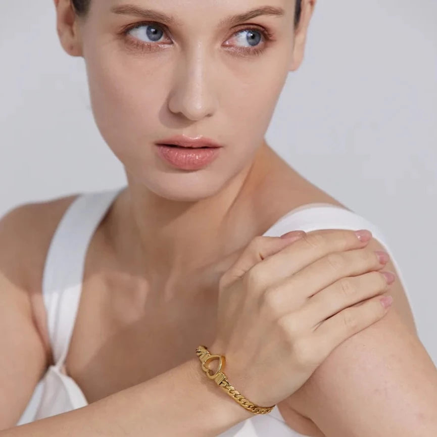 Bracciale Heart Chain