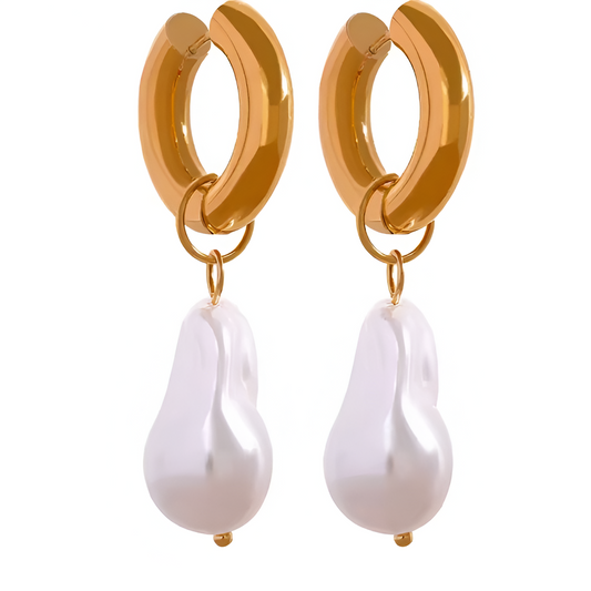 Orecchini O-Perla Baroque