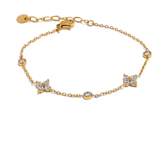 Bracciale Punto Luce Flower Shine