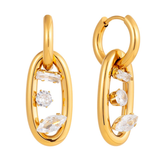 Orecchini Chain Shine