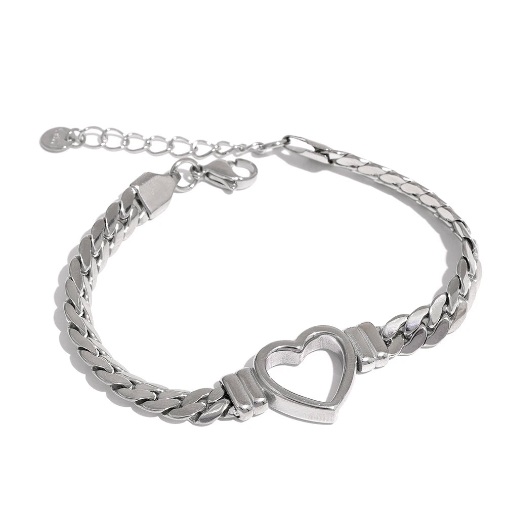 Bracciale Heart Chain