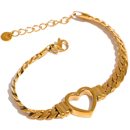 Bracciale Heart Chain