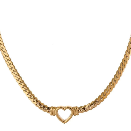 Collana Heart Chain